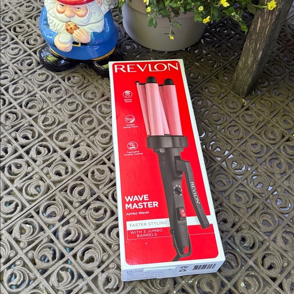 Revlon Wave Master Hair Styler - Black and Red - Picture 1 of 6